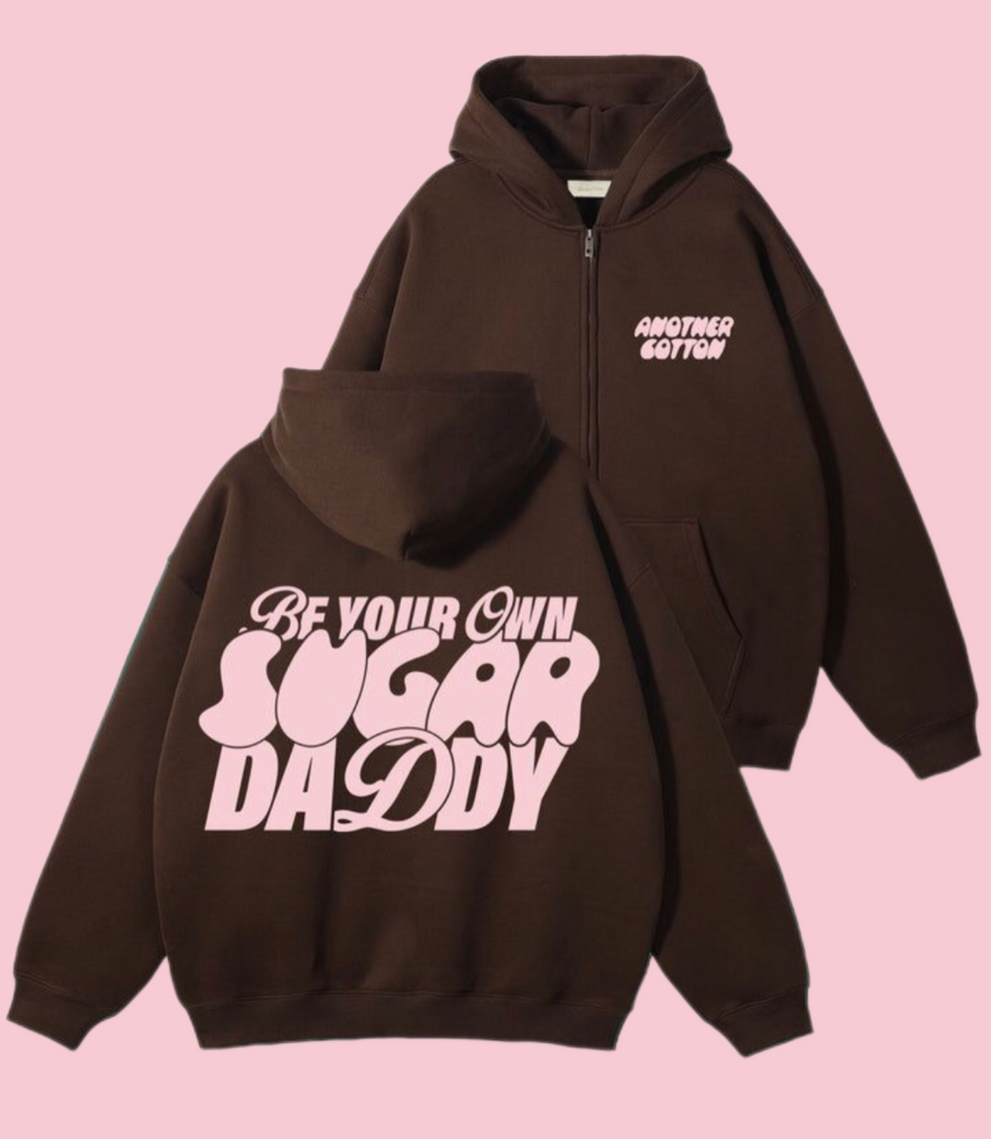 ZIPPER HOODIES With CUSTOMIZE SUGAR DADDY Print