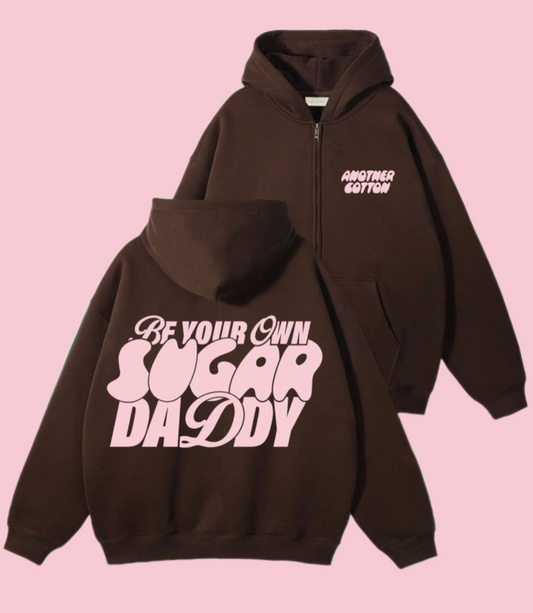 ZIPPER HOODIES With CUSTOMIZE SUGAR DADDY Print