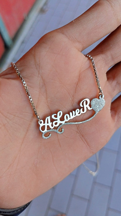 Customize Gold Plated Name Necklace