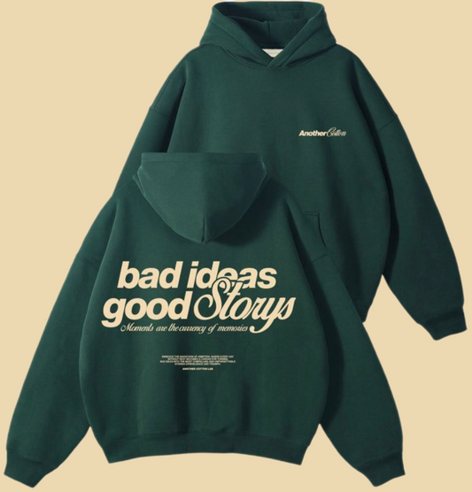 HOODIE With CUSTOMIZE BAD IDEAS Print